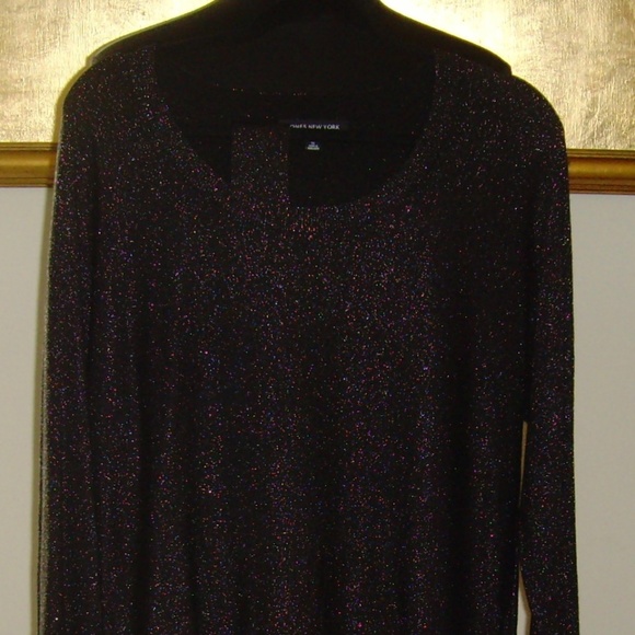 JONES NEW YORK Collection Woman - BRAND NEW! - Black w/Gold Metallic - Picture 5 of 15